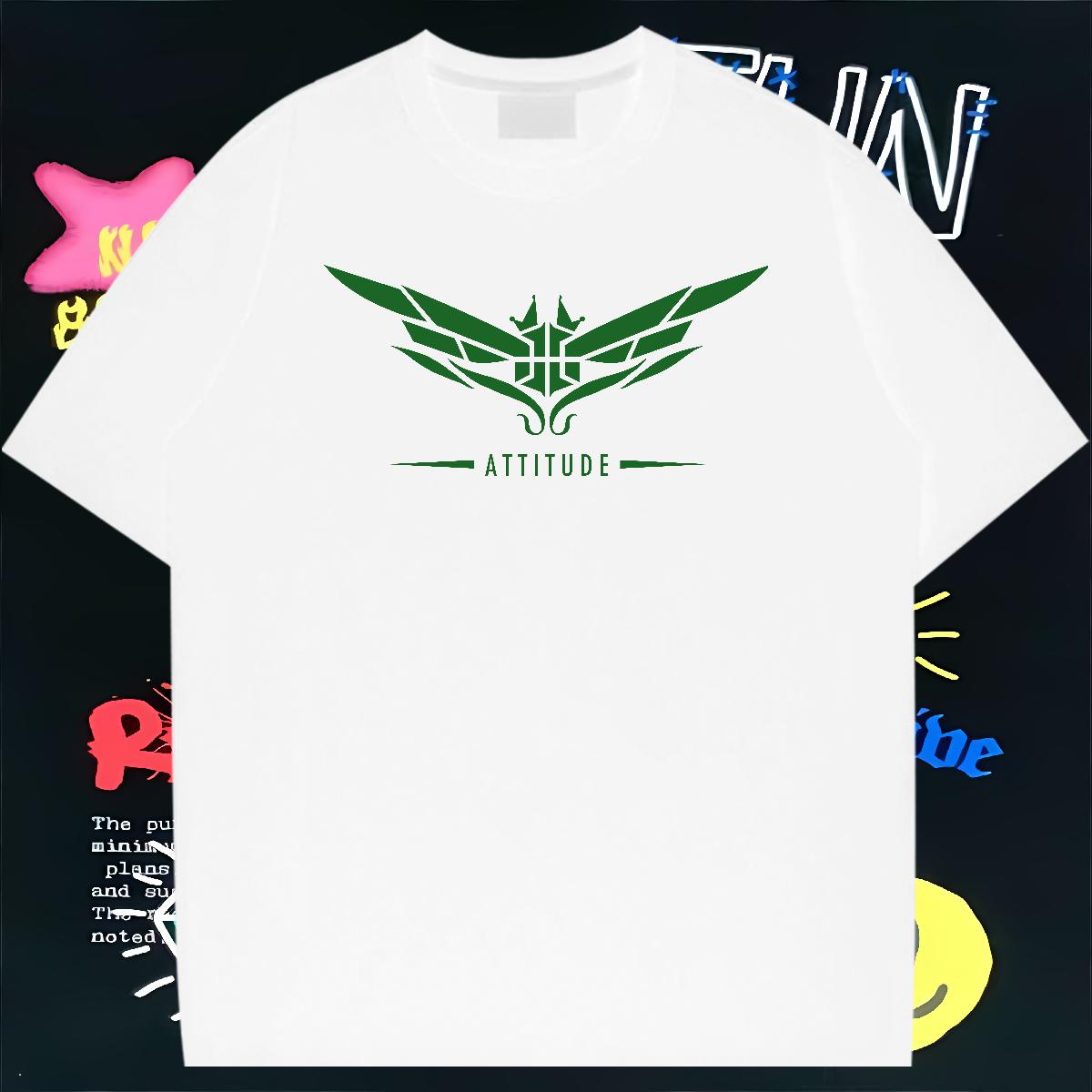 New Designer T shirt Wing 100% Cotton 230g Custom Printed Men Tops Tees Street Breathable Short Sleeve Popular Tees Shirts