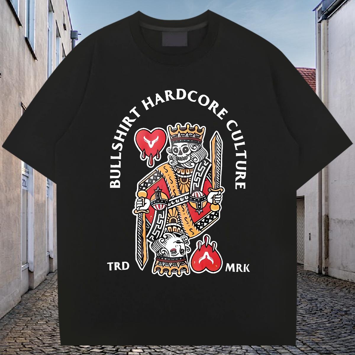 Soft T-Shirts fashion 230g Cotton Beach Short sleeve Cotton Soft Men Tops Tees Designer Graphic Wear