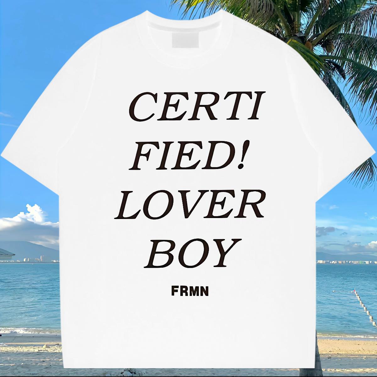 Fashion Mens T Shirts fashion 230g 100% Cotton Black White Outdoor Men Clothes T-Shirt Cotton Breathable Short Sleeve Wholesale