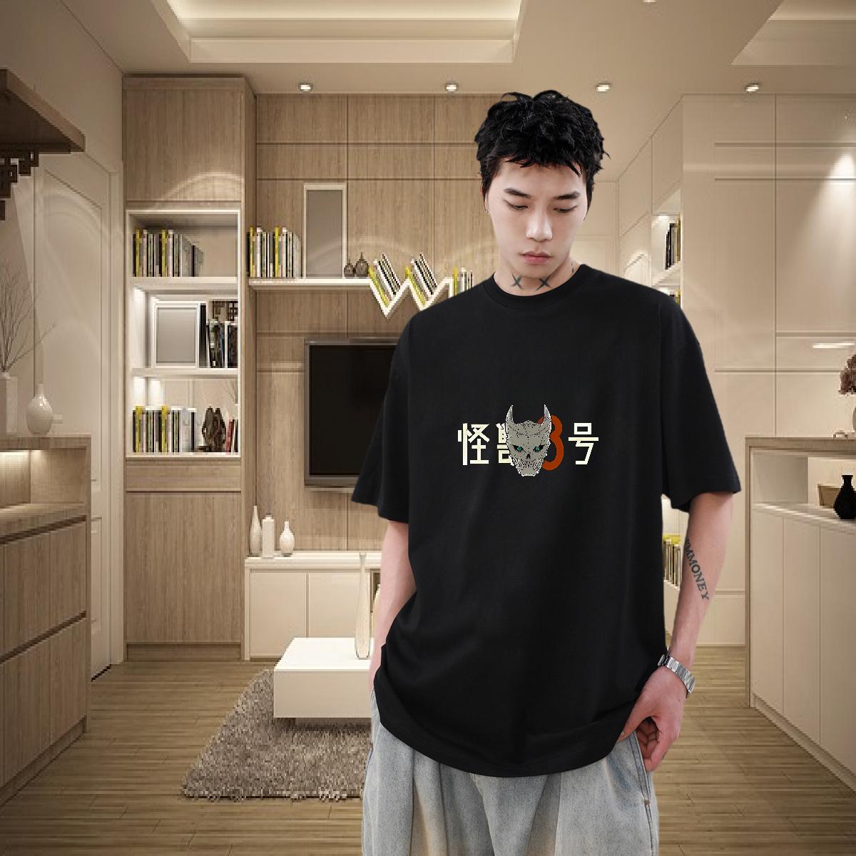 Designer Fashion Men T Shirts Oversized S-3XL Men Tees Street Casual O-Neck Short Sleeve Cotton High Quality Tops Shirt