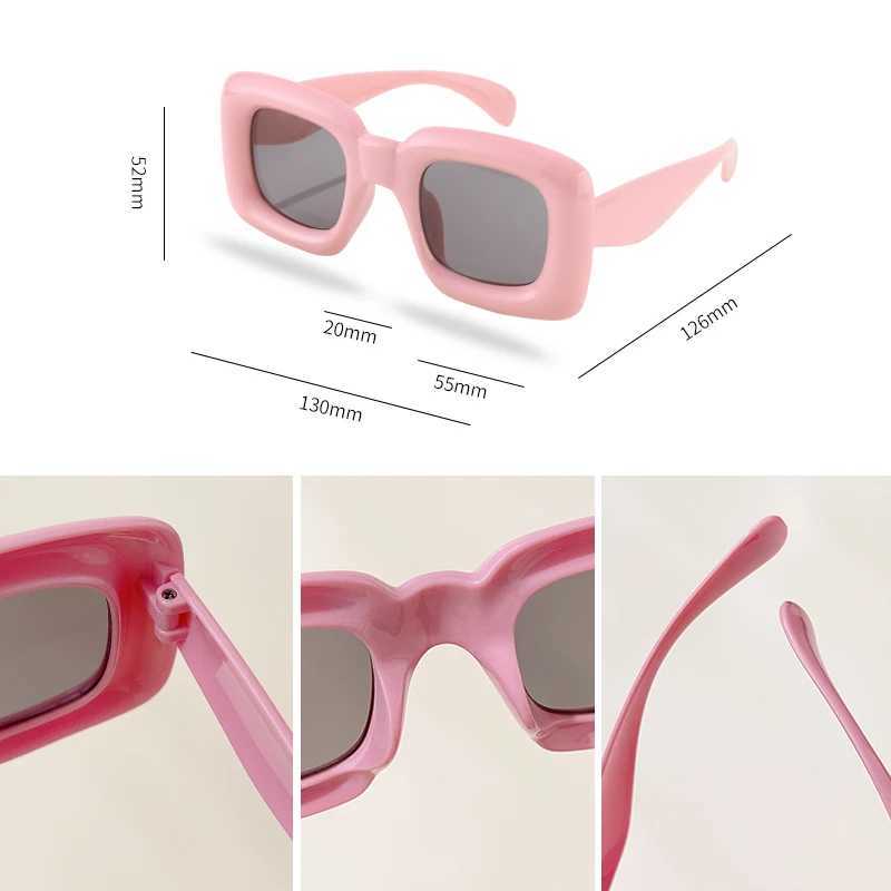 Sunglasses 2023 New Children Leopard Square Style UV400 Sunglasses Kids Outdoor Sun Protection Sunglasses Girls Boys Polarized Sunglasses