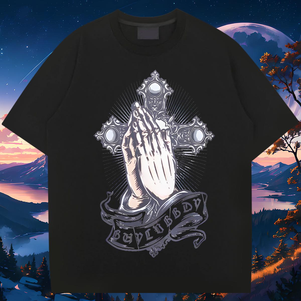 Designer Man T Shirts CY240709131-PR 100% Cotton 230g Hip Hop Cotton Breathable Soft Men Tshirts Classic Custom Print Plus Size Polos