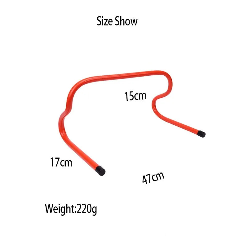 3Pcs 15cm Soccer Hurdles With Cloth Container Wrapper Football Agility Training Set Outdoor Speed Accessories 240712