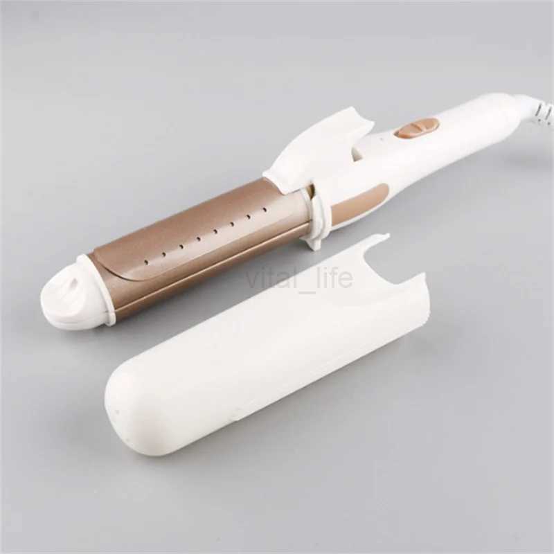 Professional Hair Styling Tools 3 In 1 Gold Ceramic Hair Curling Iron Hair Curler Hair Straightener Heated Roller MultifunctionCL240716