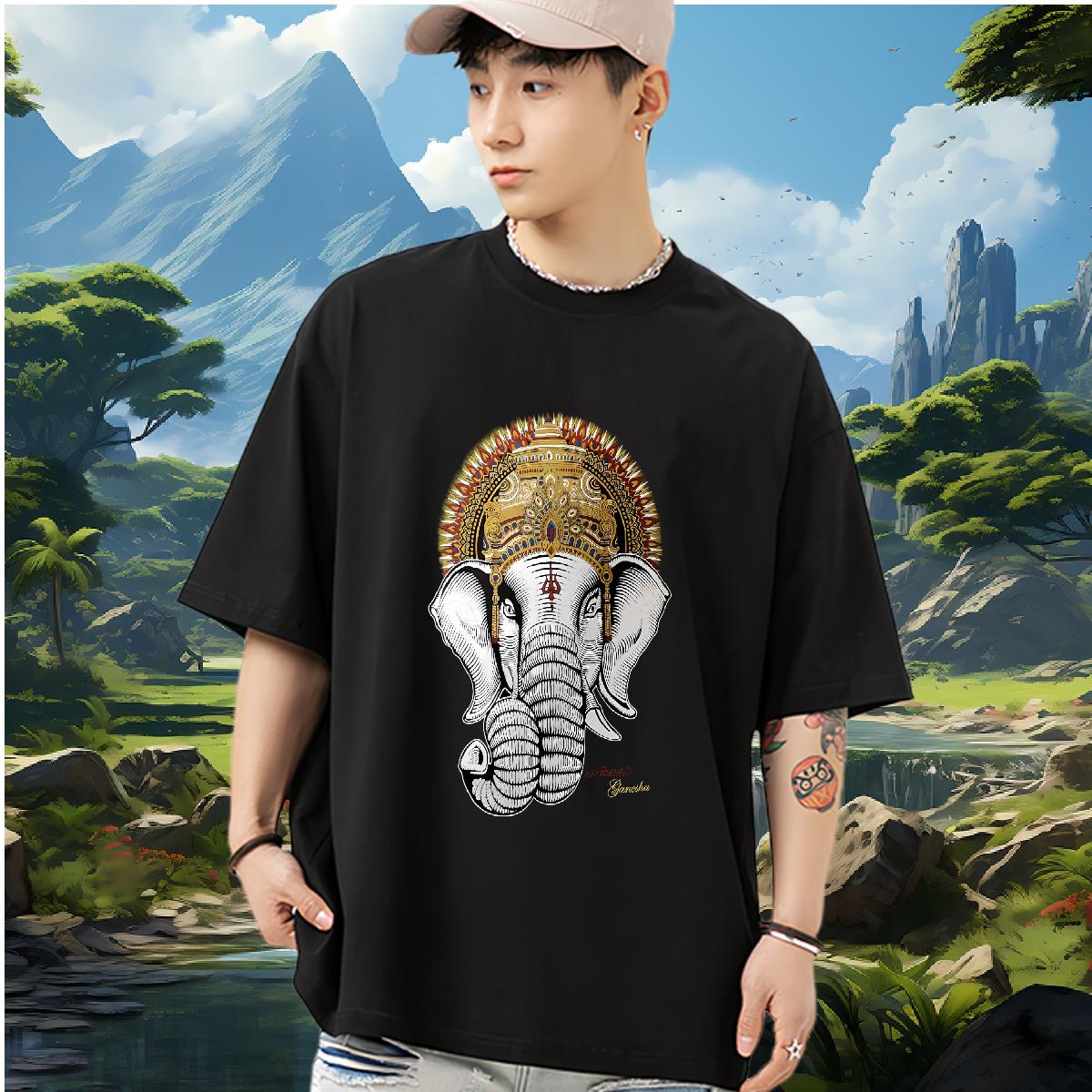 Designer Man T Shirts Home Outdoor Cotton O Neck Short Sleeves Men Tshirts New Arrival Cartoon Printing S-3XL Clothes