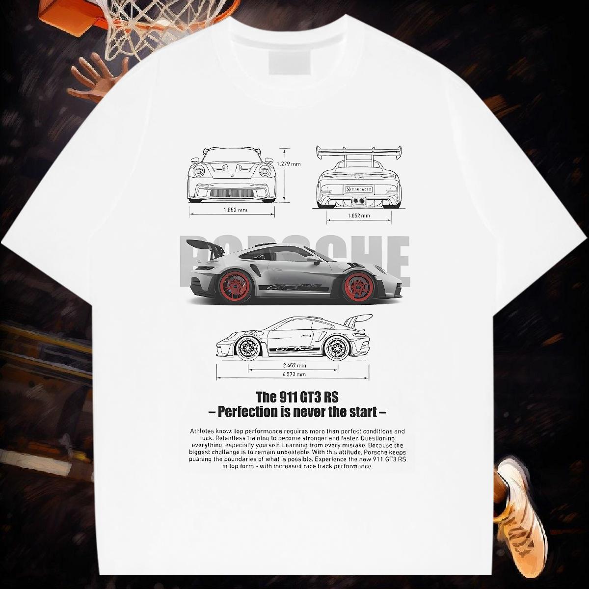 2024 DIY Men T Shirts fashion 100% Cotton 230g DIY Printed Casual Daily Wear Men Tshirts Short sleeve Cotton Soft Comfortable