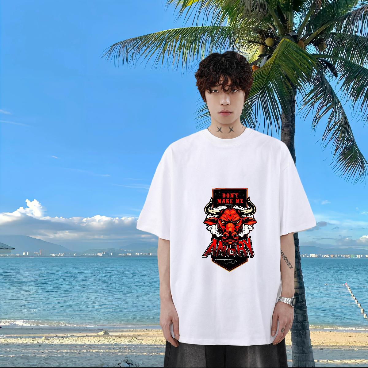 Factory Direct T-Shirts DIY Men Tops Tees Casual Daily Wear Short Sleeve Cotton O-Neck Soft Clothings