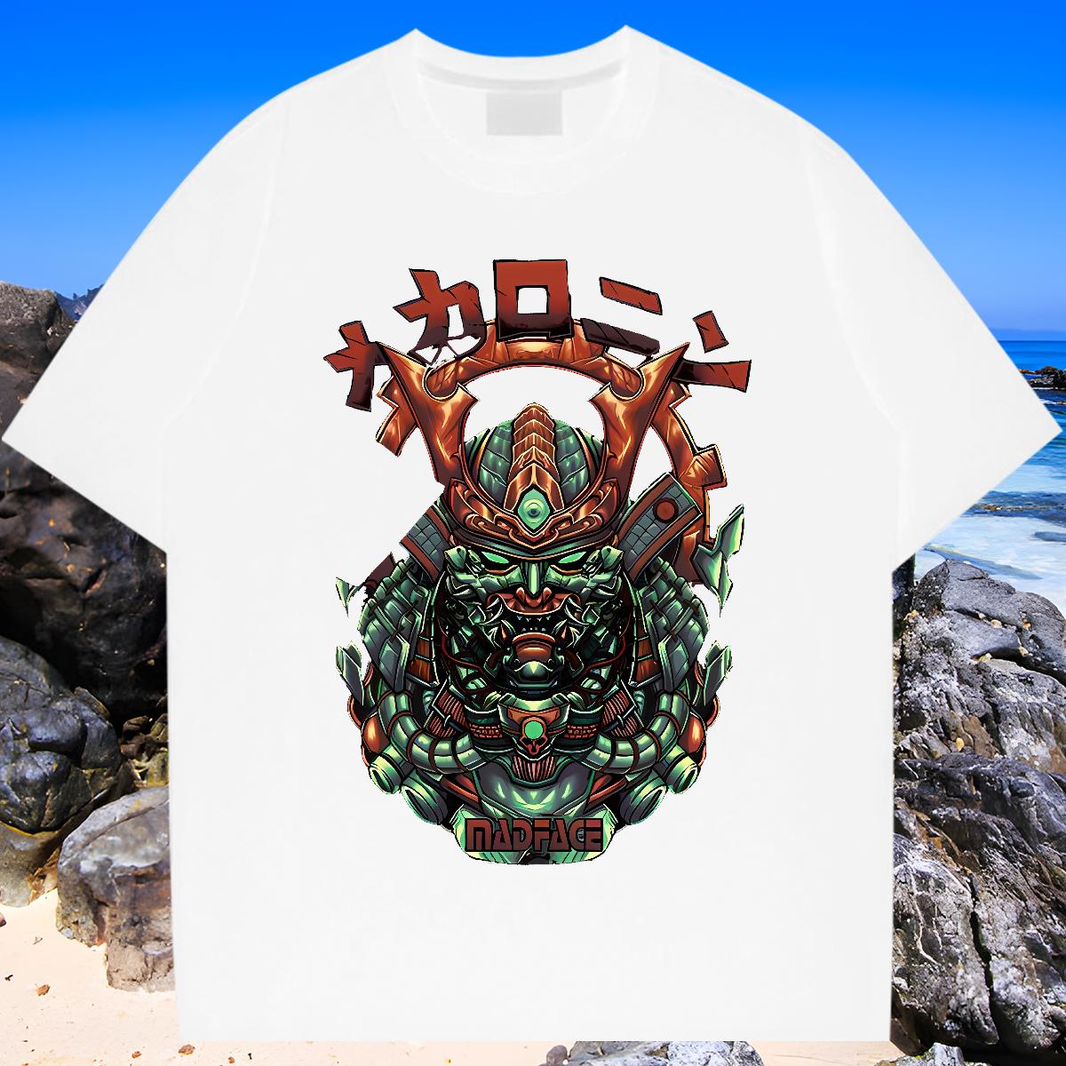 Soft T Shirts Men fashion 230g Cotton Street Wear Crew Neck Cotton Breathable Couples T Shirts Factory Direct Skull Tshirts