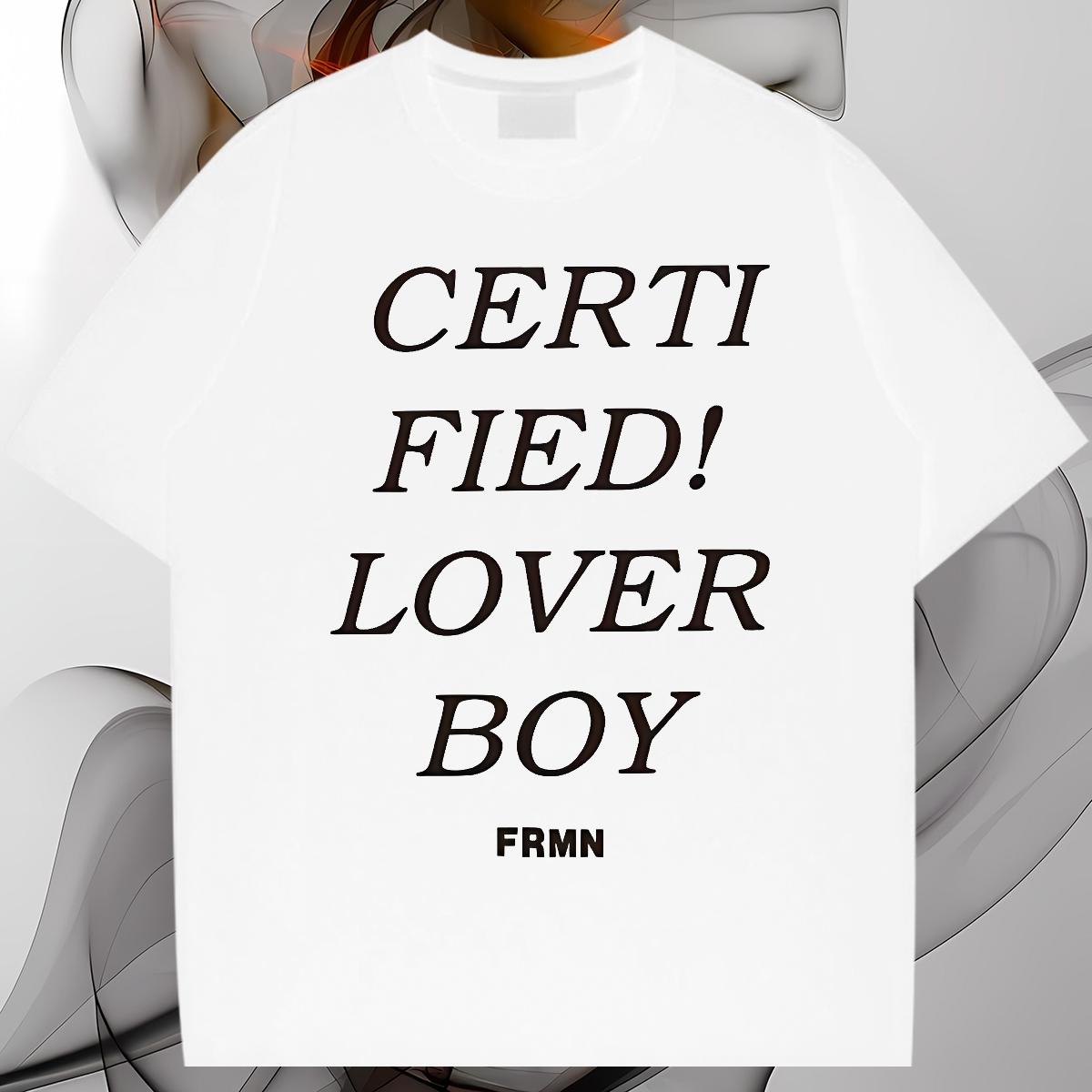 Brand Tshirt for Man Woman fashion 230g Cotton Short Sleeve Cotton O-Neck Home Outdoor Men T Shirts Anime Customized Tops Tees