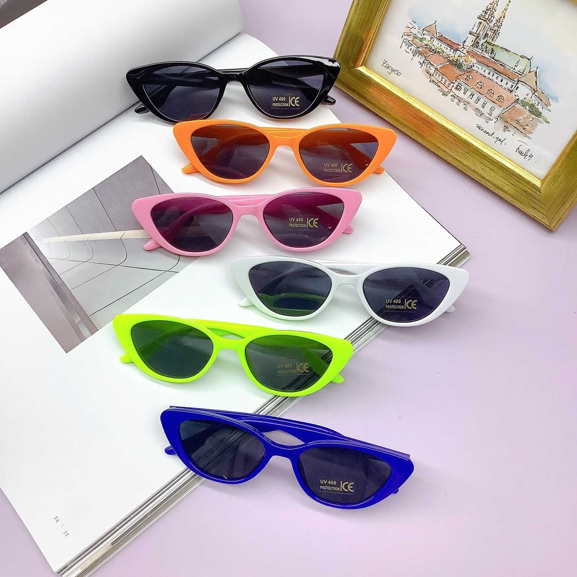 Sunglasses New fashion childrens Sunglasses Korean version travel boys and girls Sunglasses UV resistant trend glasses