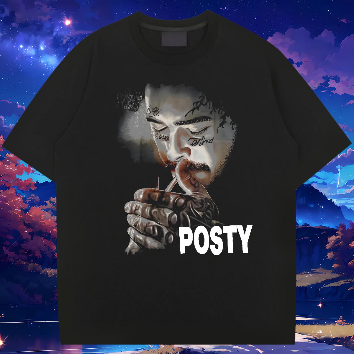 Popular T-Shirts ZCY-240626001 230g Cotton Street Wear Breathable Crew Neck Tshirts 2024 DIY DIY Anime Tops Tees