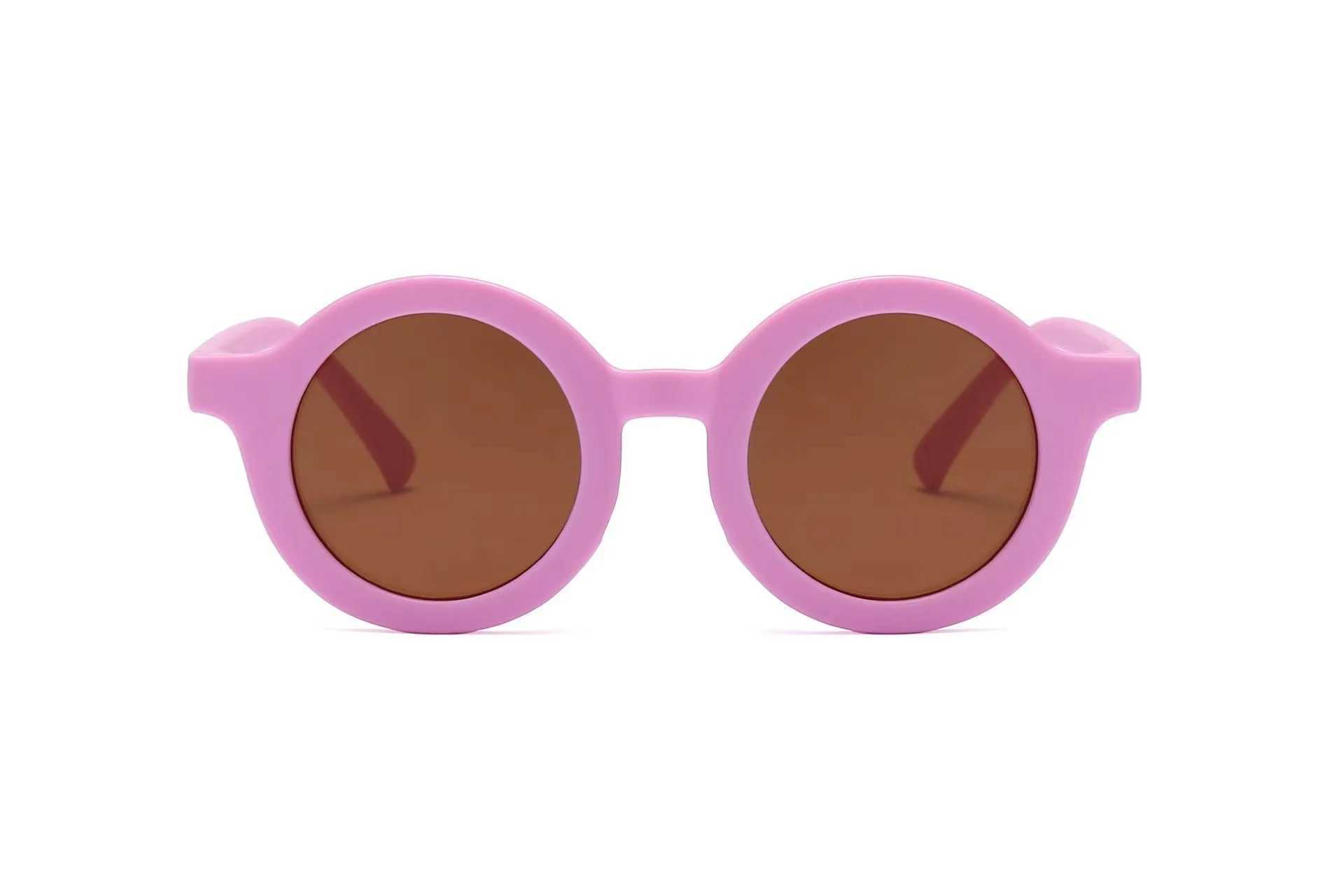Sunglasses 2023ins Childrens sunglasses for boys and girls Childrens sunglasses for babies Round frame sunglasses
