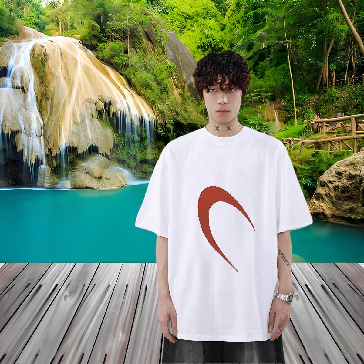 DIY T Shirts Men Cartoon Printing S-3XL Tshirts Sport Short sleeve Cotton Soft Wholesale Tee Shirt