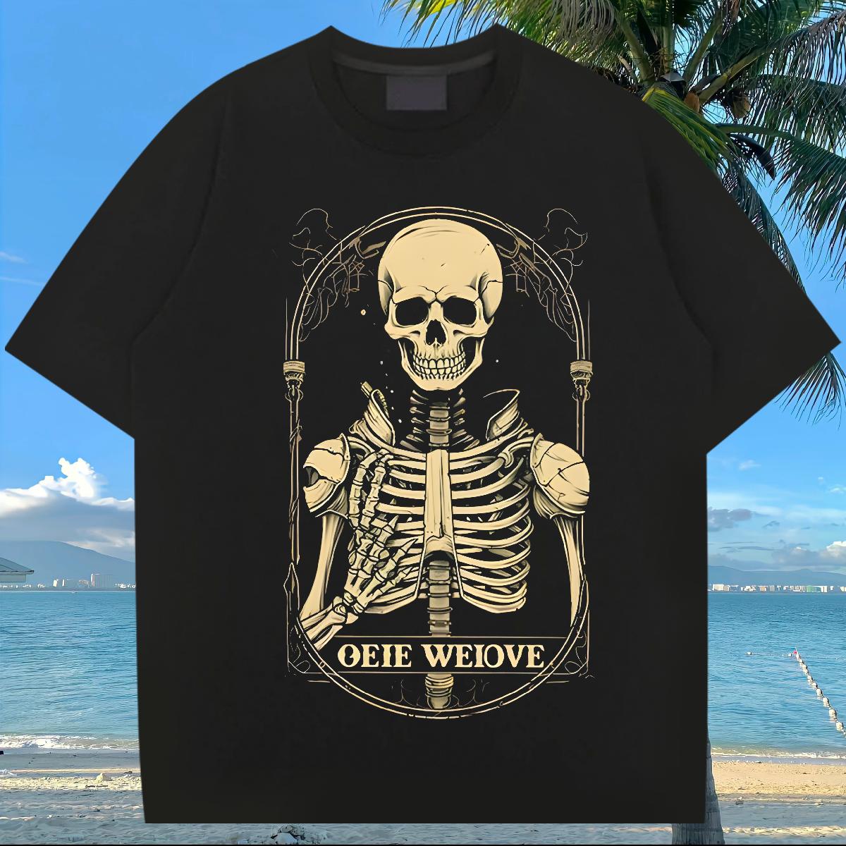2024 DIY Mens T Shirts CY-240704056 230g 100% Cotton Anime Casual Beach Men Tops Tees Cotton Breathable 5A