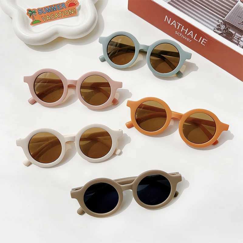 Sunglasses 2023 Kids Personality Classic Outdoor Sun Protection Sunglasses Boys Girls Colors Protect Eyes Baby UV400 Sunglasses Children