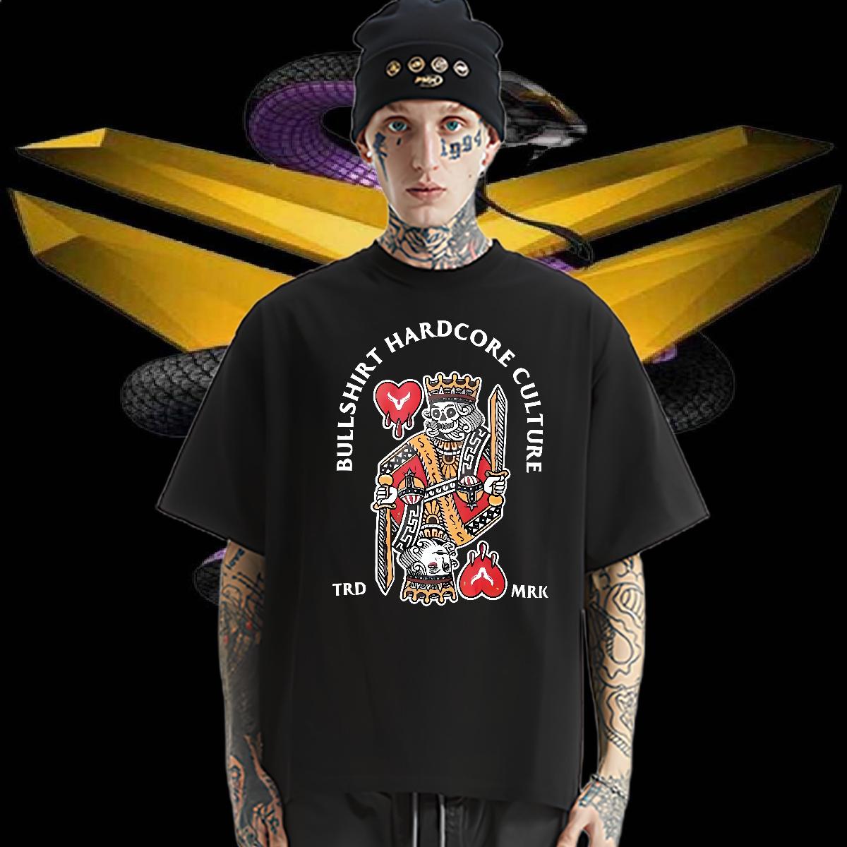 Classic Casual T-Shirts fashion 230g 100% Cotton Oversized Home Outdoor Couples T Shirts Breathable Short Sleeve Cool