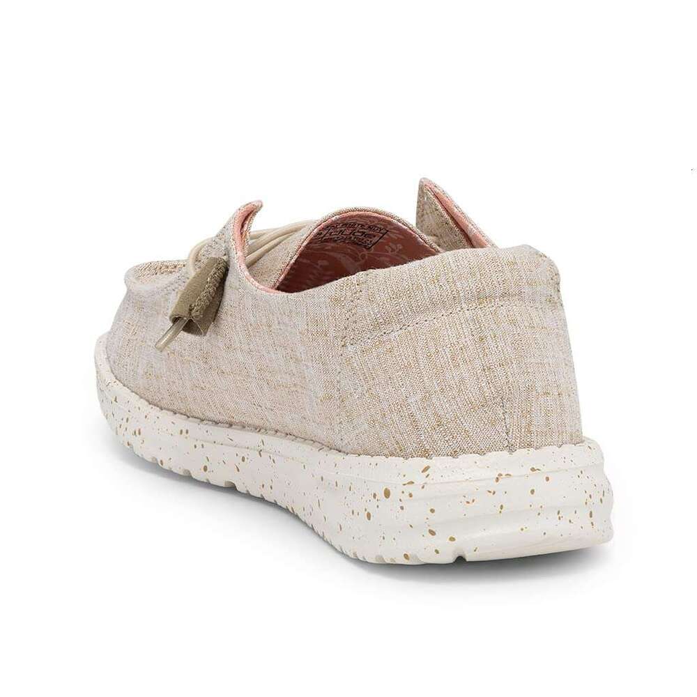 Chambray Lace-Up Loafers Hey Wendy Shoes for Men & Women | Ultra-Light Casual Sneakers