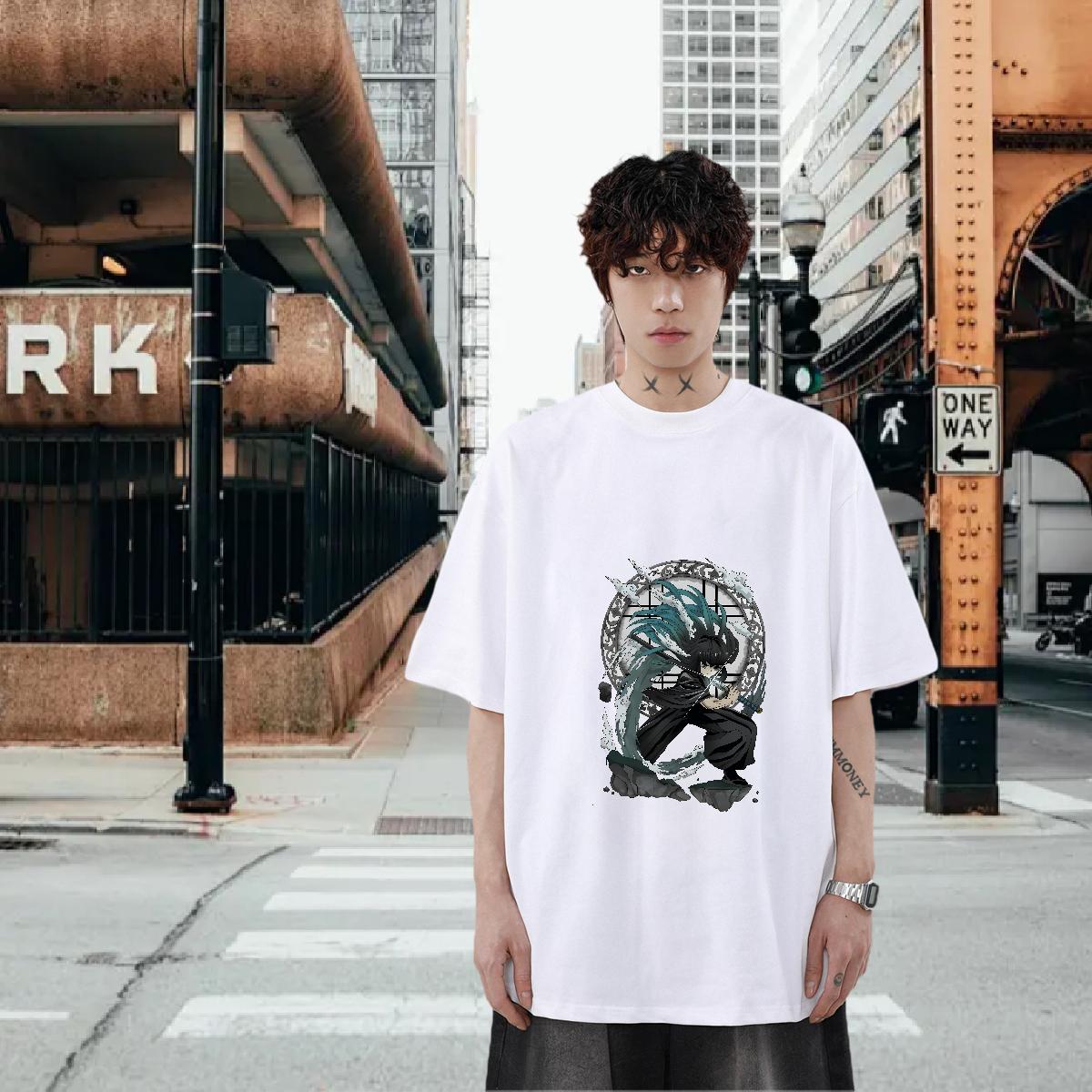 Custom T-Shirts White Plus Size Home Outdoor Tshirts 180g Cotton Unisex