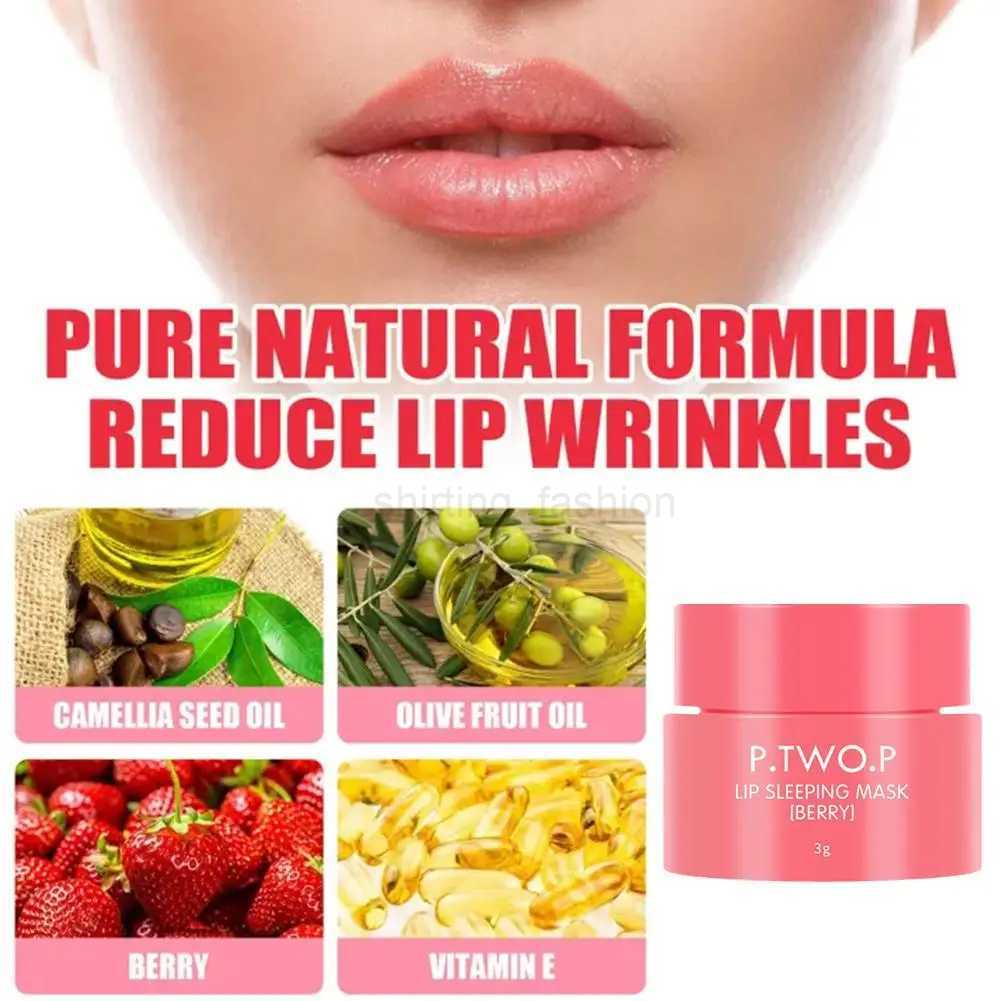 3g Moisturizing Lip Mask Exfoliating Lip Membrane Cream Anti Care Collagen Lip Beauty Wrinkle Repaired Dry Essential Bright D8C8CL240716