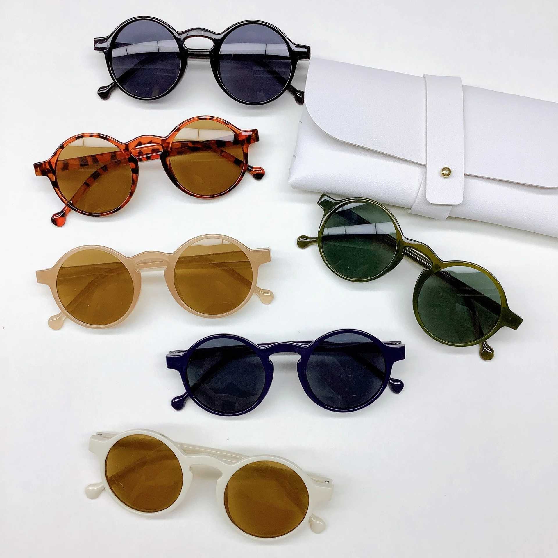 Sunglasses new childrens sunglasses Fashion Trend personality street photography childrens Sunglasses baby anti ultraviolet glasses