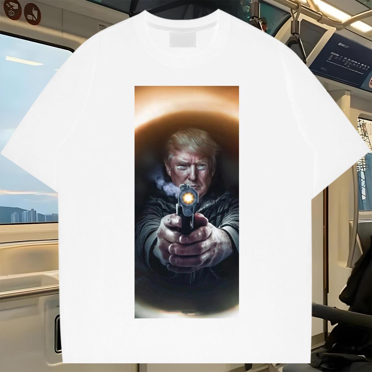 Factory Direct T-Shirts for Men Fight 230g 100% Cotton Skull Summer Casual Mens Tshirts Cotton Breathable Loose Fit