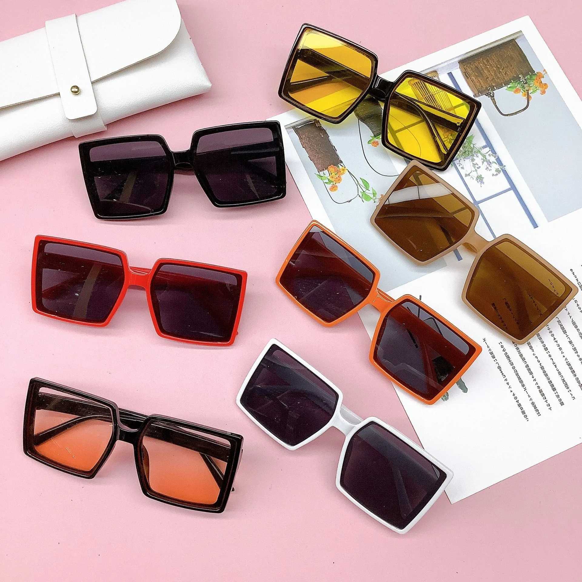 Sunglasses Sunglasses girls net red UV proof childrens sunglasses new fashion boys glasses street phot