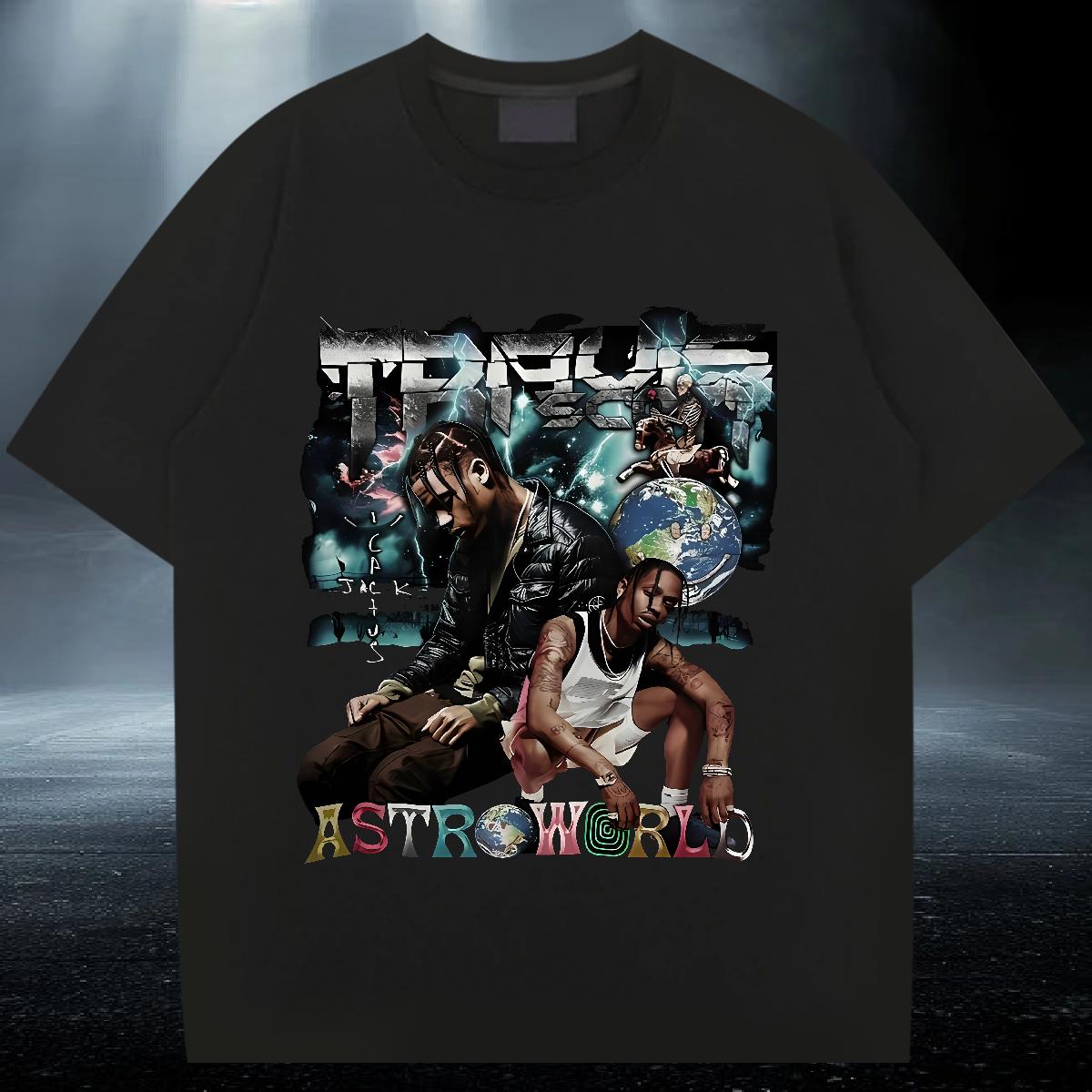 5A T-Shirts Hip Hop Street Crew Neck Cotton Breathable Couples T Shirts Fashion Design DIY Tshirts