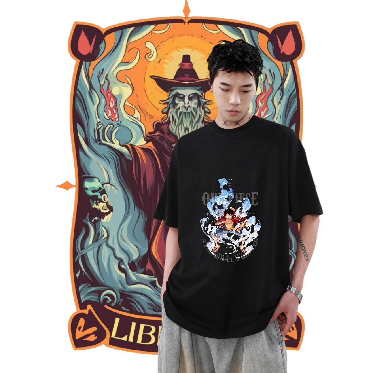 Cool Mens T Shirts Casual Daily Wear Cotton Breathable Short Sleeve Men Tees 2024 DIY Custom Anime Polos