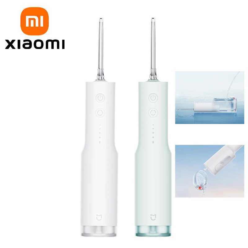 Other Oral Hygiene XIAOMI MIJIA F300 Portable Oral Irrigator Dental For Irrigator Teeth Water Flosser Bucal Calculi Oral Cleaner water thread TeethL47