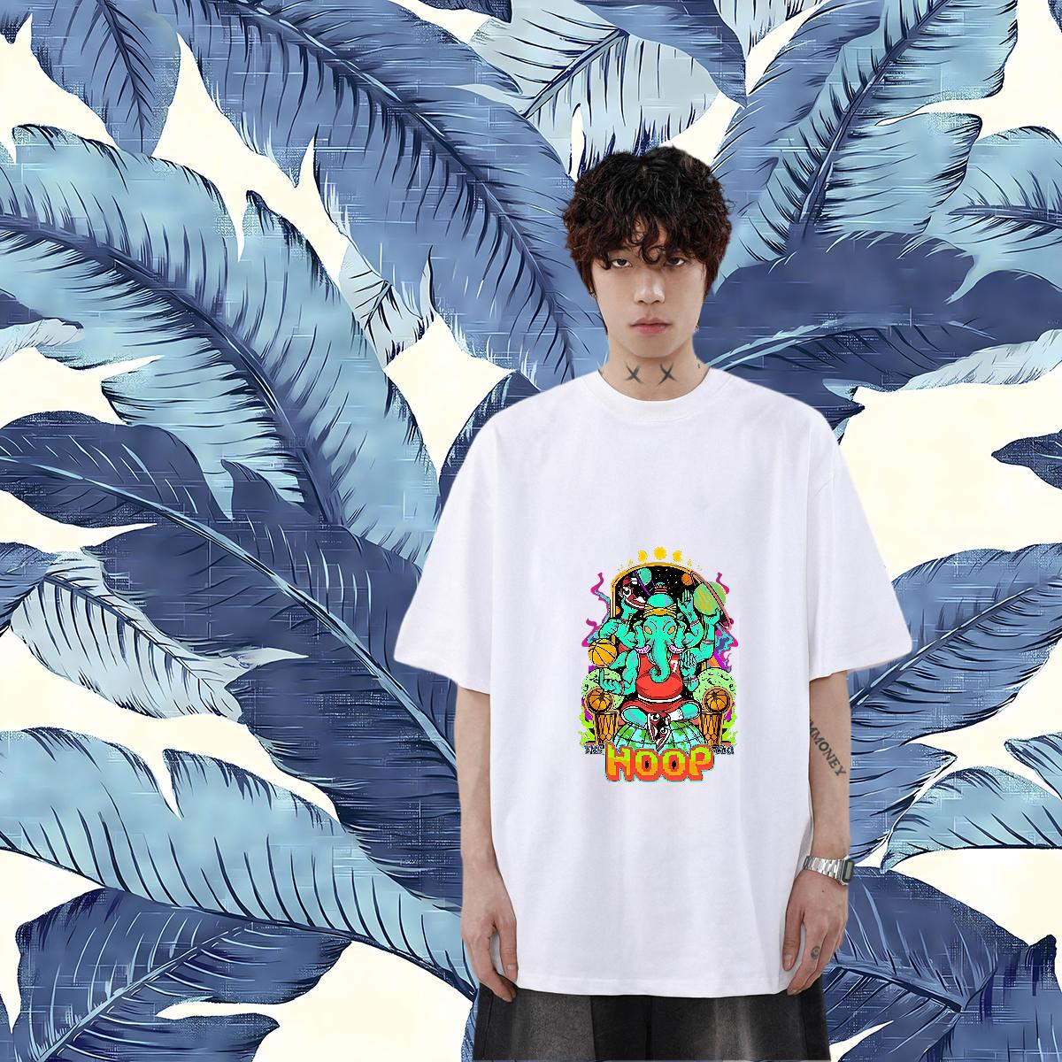 Designer T Shirts Men Hip Hop Cotton Breathable Tshirt for Man Woman 2024 DIY Plus Size Cartoon Tee Shirt