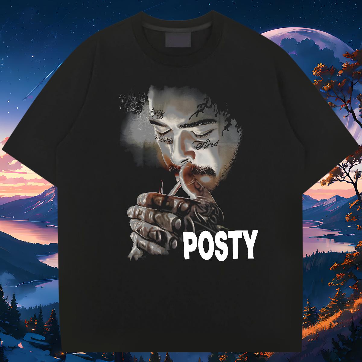 High Quality Man T Shirts ZCY-240626001 230g 100% Cotton Street Casual Cotton Breathable Short Sleeve Tshirts Designer DIY Anime Polos