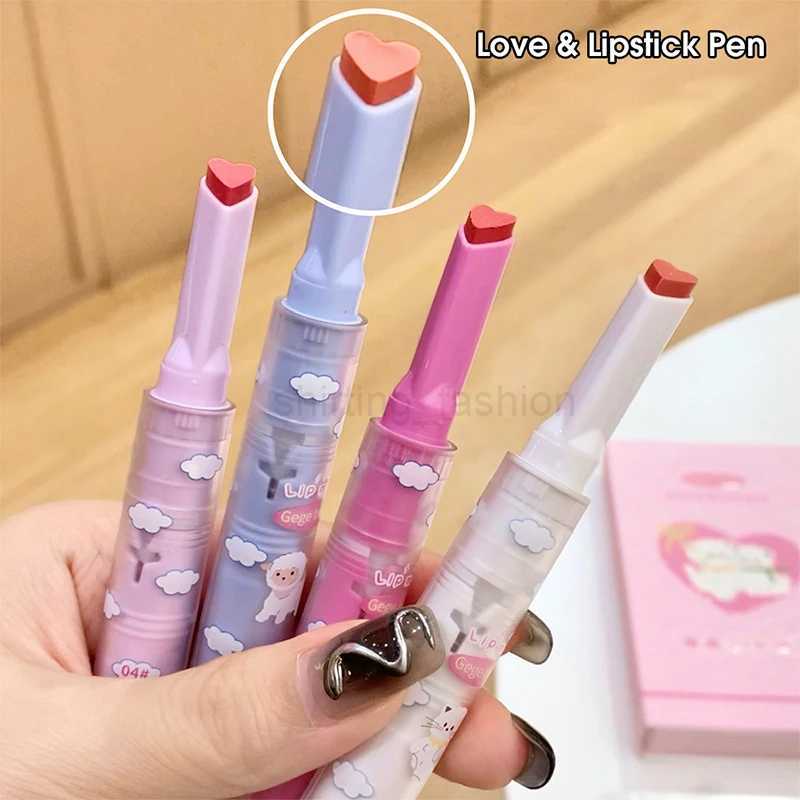 Gegebear Milk Velvet Mist Solid Lip Mud matte Mist Face with makeup and color not easy to stick cup lip glaze lipstick setCL240716