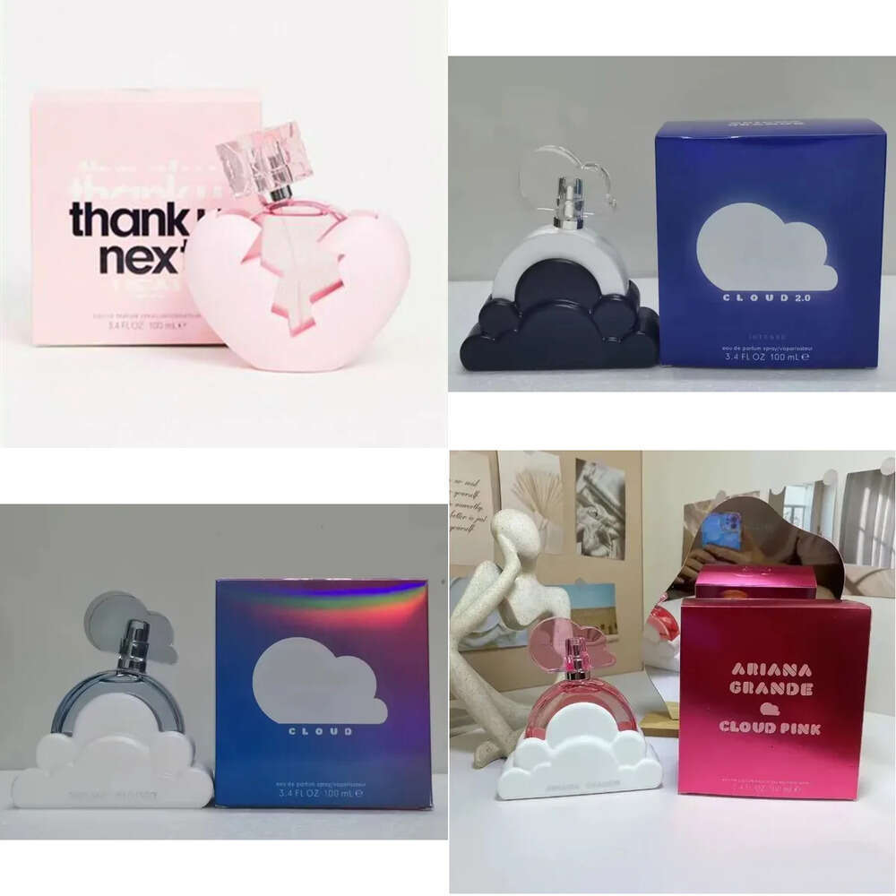 Thank U Next Lady Perfume Floral Fruity Scent and Pink Cloud Good Smell Intense Eau De Parfum Natural Spray Fragrance 100ml Long Lasting Fragranc