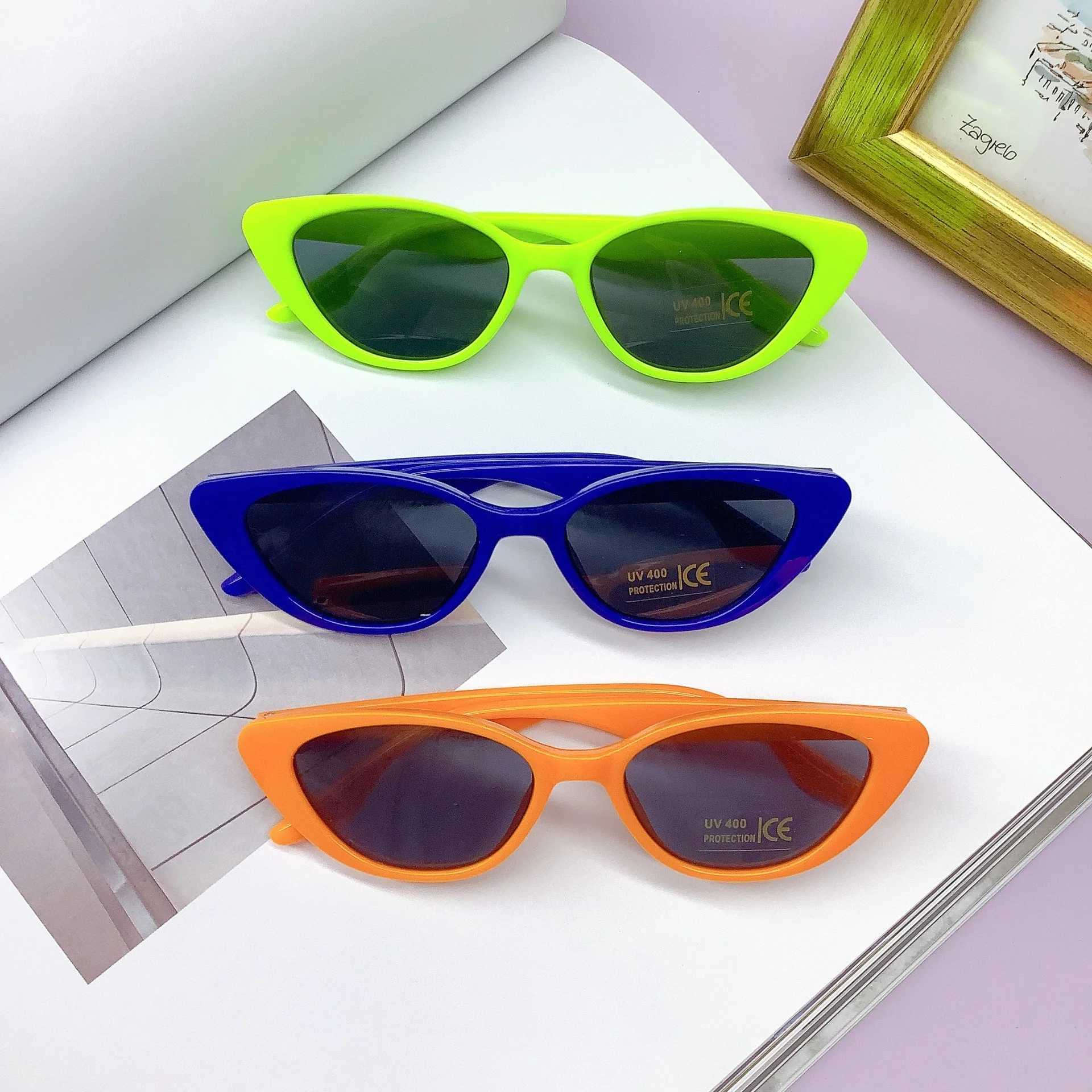 Sunglasses New fashion childrens Sunglasses Korean version travel boys and girls Sunglasses UV resistant trend glasses