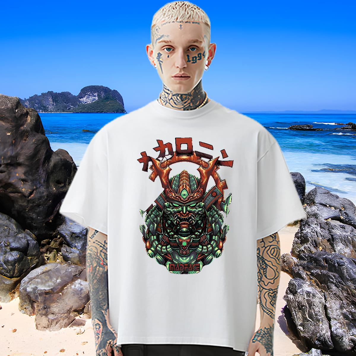 Soft T Shirts Men fashion 230g Cotton Street Wear Crew Neck Cotton Breathable Couples T Shirts Factory Direct Skull Tshirts