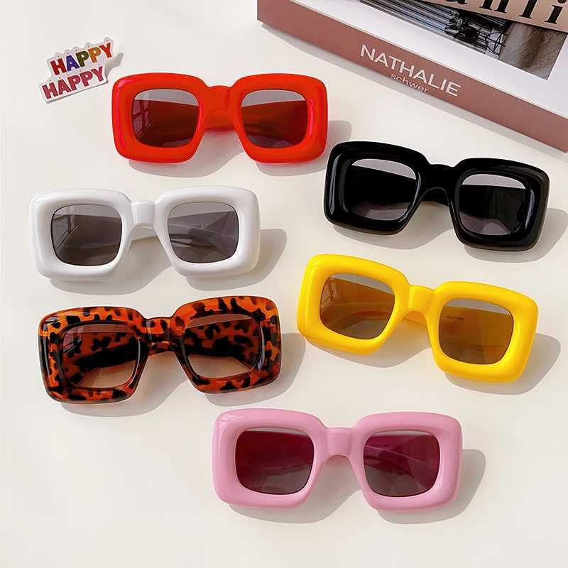 Sunglasses 2023 New Children Leopard Square Style UV400 Sunglasses Kids Outdoor Sun Protection Sunglasses Girls Boys Polarized Sunglasses