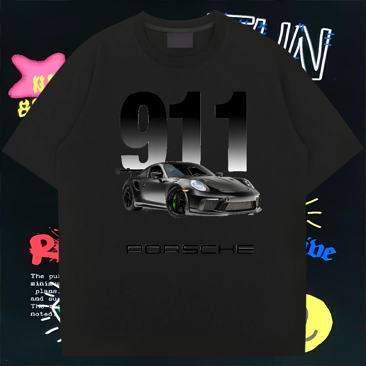 New Men T Shirts Graffiti Art 230g 100% Cotton Custom Men Clothes T-Shirt Home Outdoor Cotton Breathable Short Sleeve Popular Tops