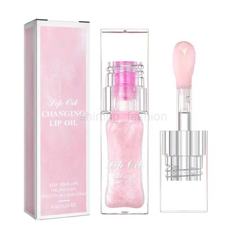 PH Lip Oil Transparent Lip Gloss Oil Lip Balm Lip Glaze Color Changing Lip Oil Lip Care Moisturizer for Dry Cracked LipsCL240716