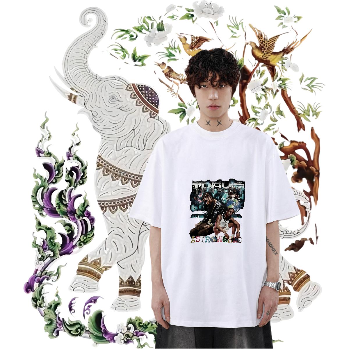 Designer T Shirt For Man Oversized Men Tops Tees Spring Summer Crew Neck Cotton Brand Clothings