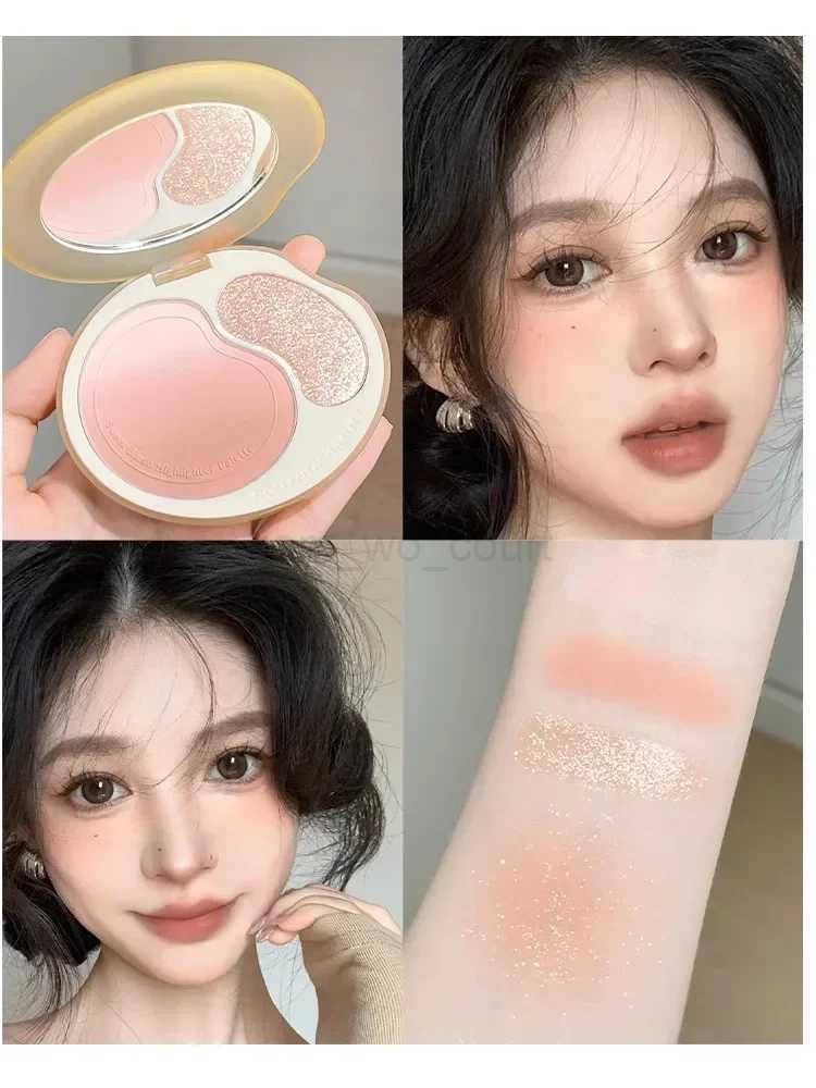 Romantic Beauty Gradient Blush Palette Natural Brighten Long Lasting Blusher Highlighting Finishing Rare Beauty Female MakeupM240716