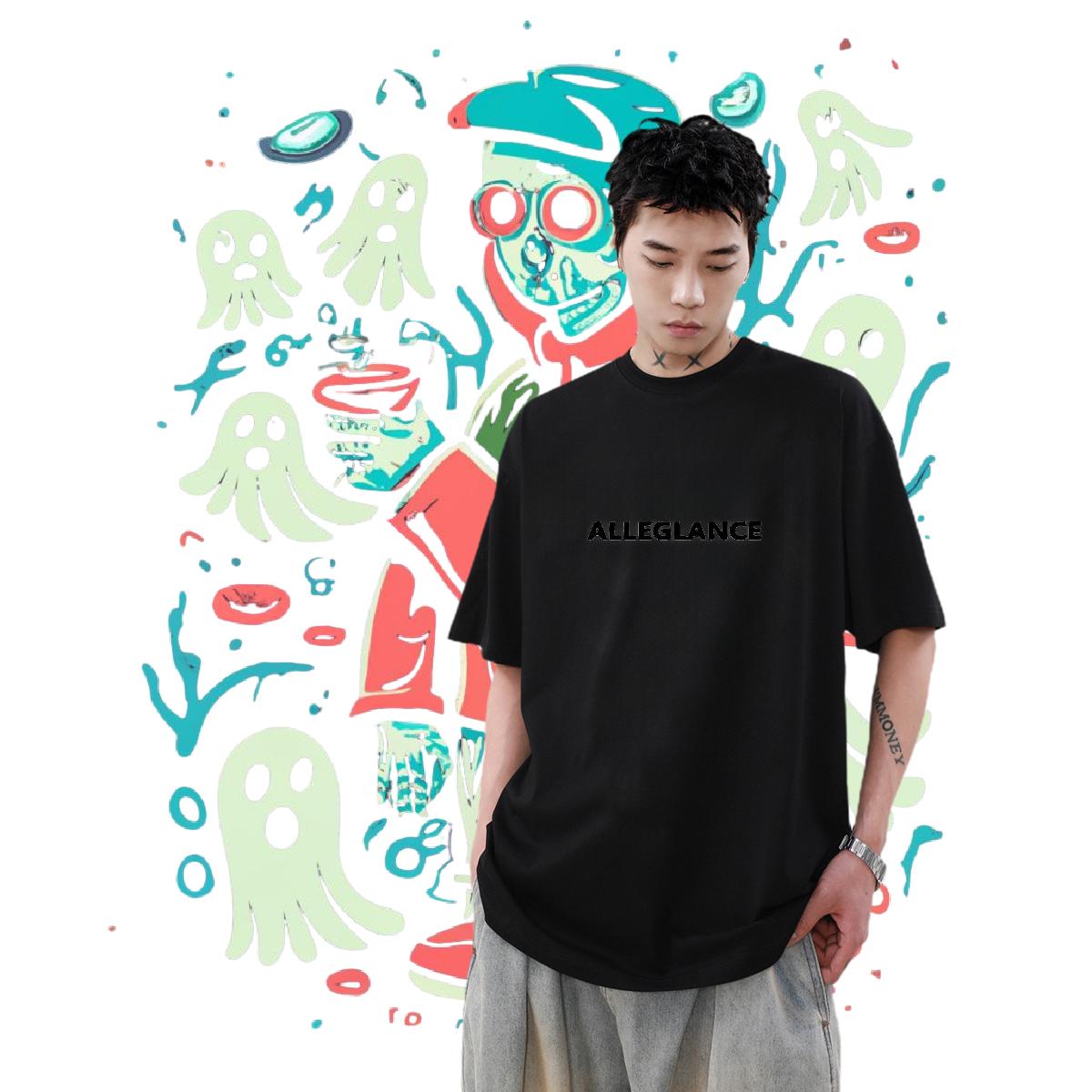 2024 Designer T-Shirts for Men DIY Anime Men Tops Tees Street Breathable Crew Neck Cotton Cool Tees Shirts