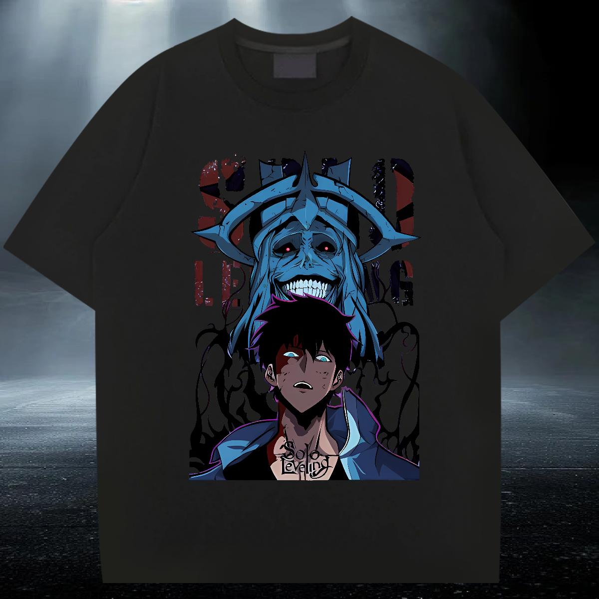 Comfortable T Shirt For Man fashion 100% Cotton 230g Street Wear Cotton O Neck Short Sleeves Men Tshirts Classic Anime Tees