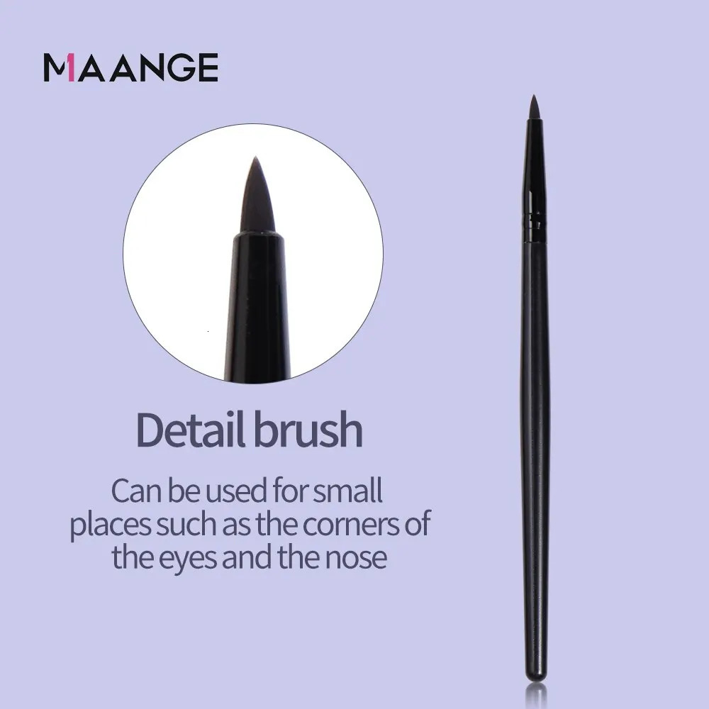 Maange 6 pieces/set eye shadow makeup brush set Professional makeup eye shadow eyeliner brush set Female cosmetics beauty tool 240715