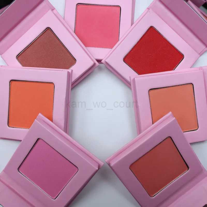 Pink Blush Palette Private Label Makeup Nude Matte Blusher Bronzer Powder Palette Own Brand Cosmetics Blusher Wholesale 20pcsM240716
