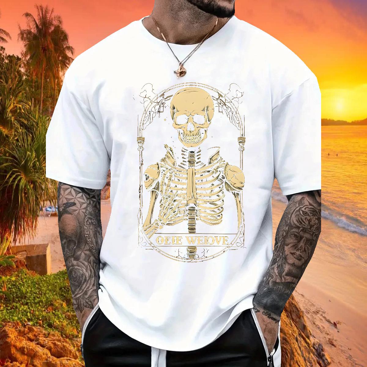 DIY Man T Shirts CY-240704056 100% Cotton 230g Custom Printing Outdoor Tshirts Breathable Short Sleeve Comfortable