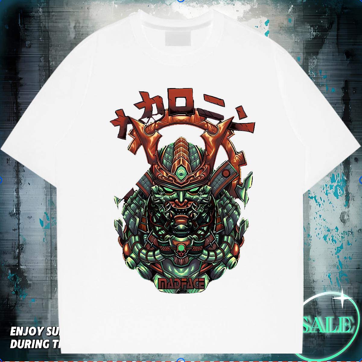 Classic Casual Mens T Shirts fashion 100% Cotton 230g Oversized Anime Printing Street Men Tees 180g Cotton Unisex