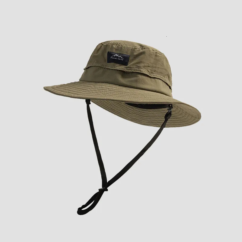 Sun-Proof Fishing Hat Male Camping Mountaineering Couple Bucket Hat Female Japanese Style Alphabet Embroidered Busket Hat 240713