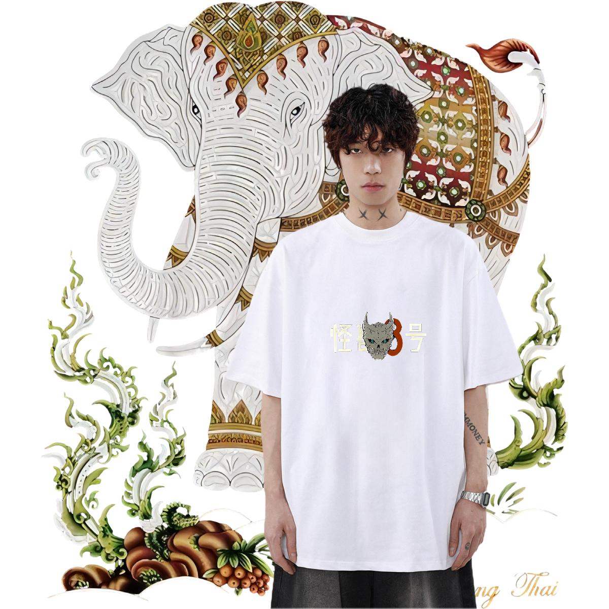 Designer Men T Shirts Casual Daily Wear 180g Cotton Mens Tshirts Fashion Design Oversized Tops