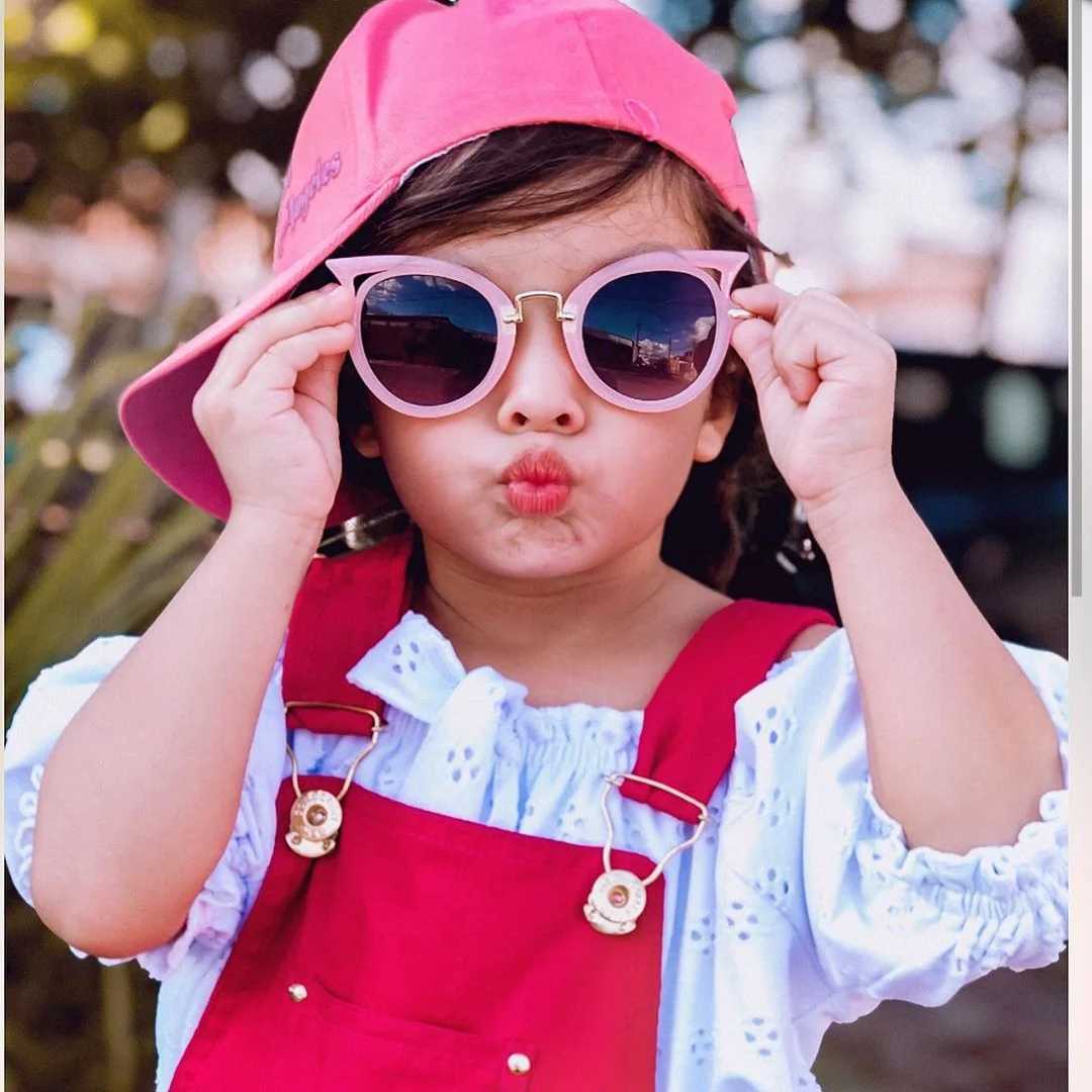 Sunglasses A02 Round childrens school Sunglasses season travel childrens fashion sunglasses
