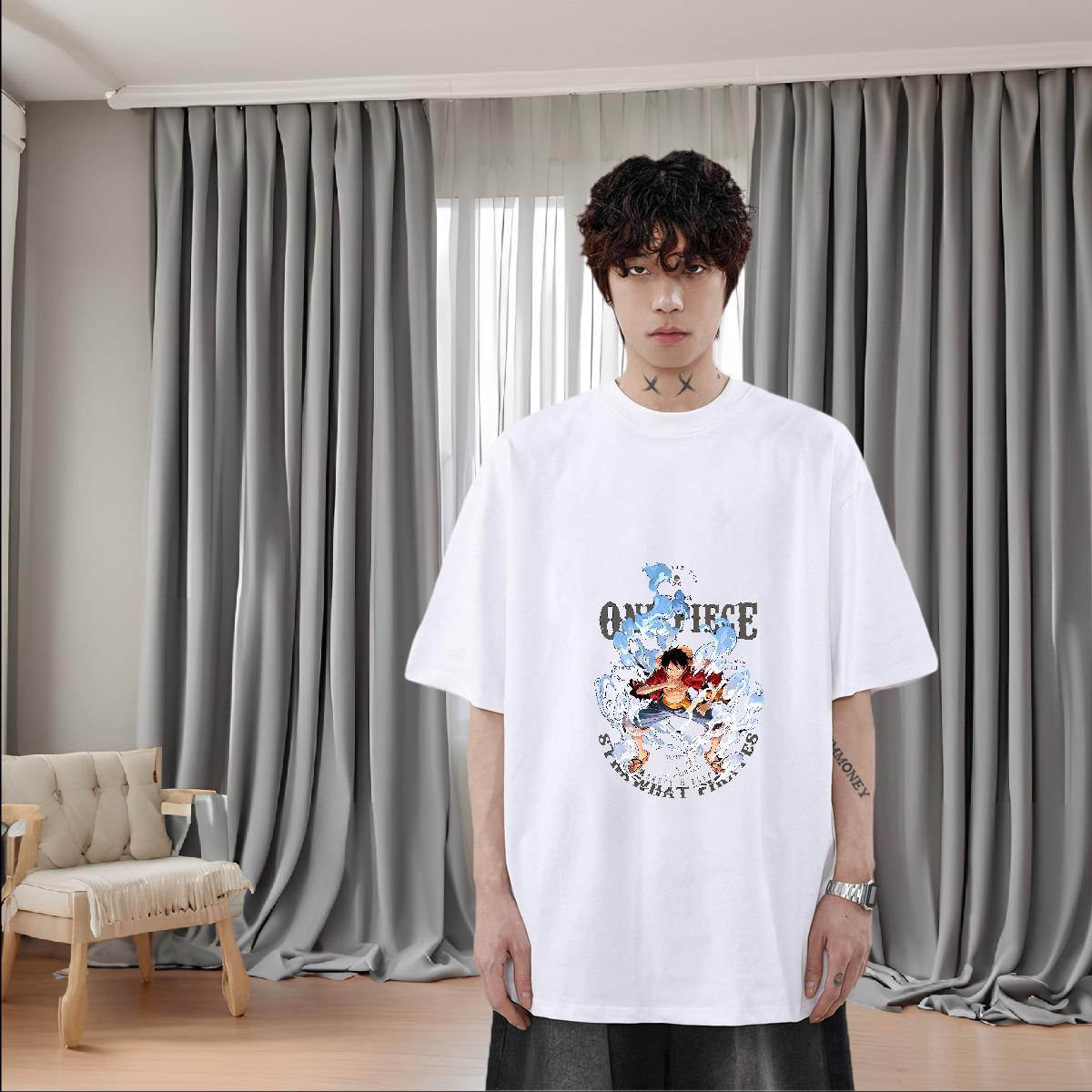 Loose Mens Tshirts Round Neck Short Sleeve Casual T Shirt For Man Graphic Classic Tops Tees